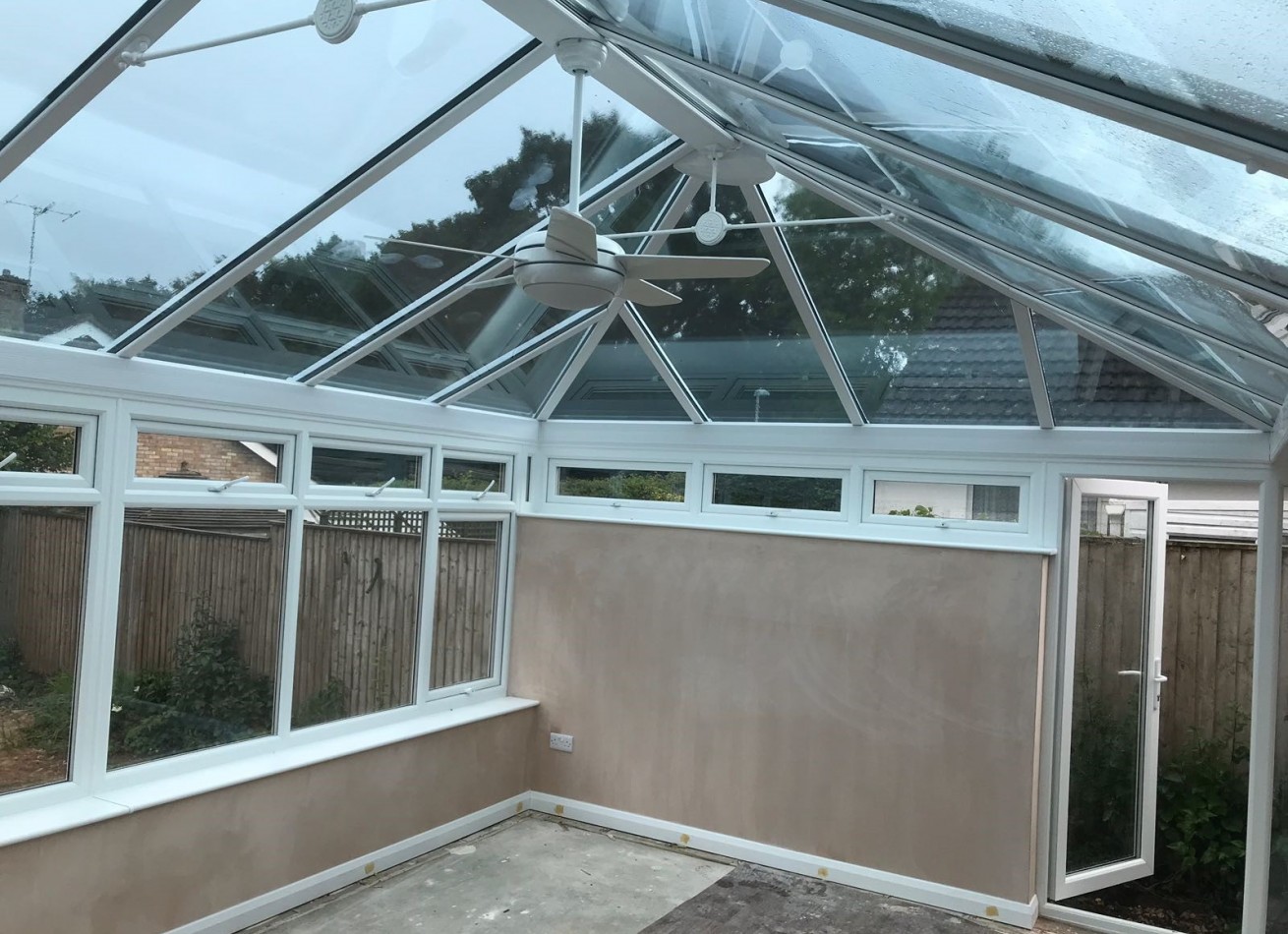 Conservatory interior view