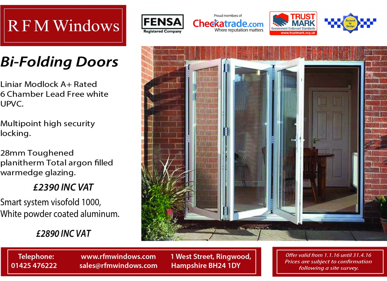 Special Offer Bifold Doors